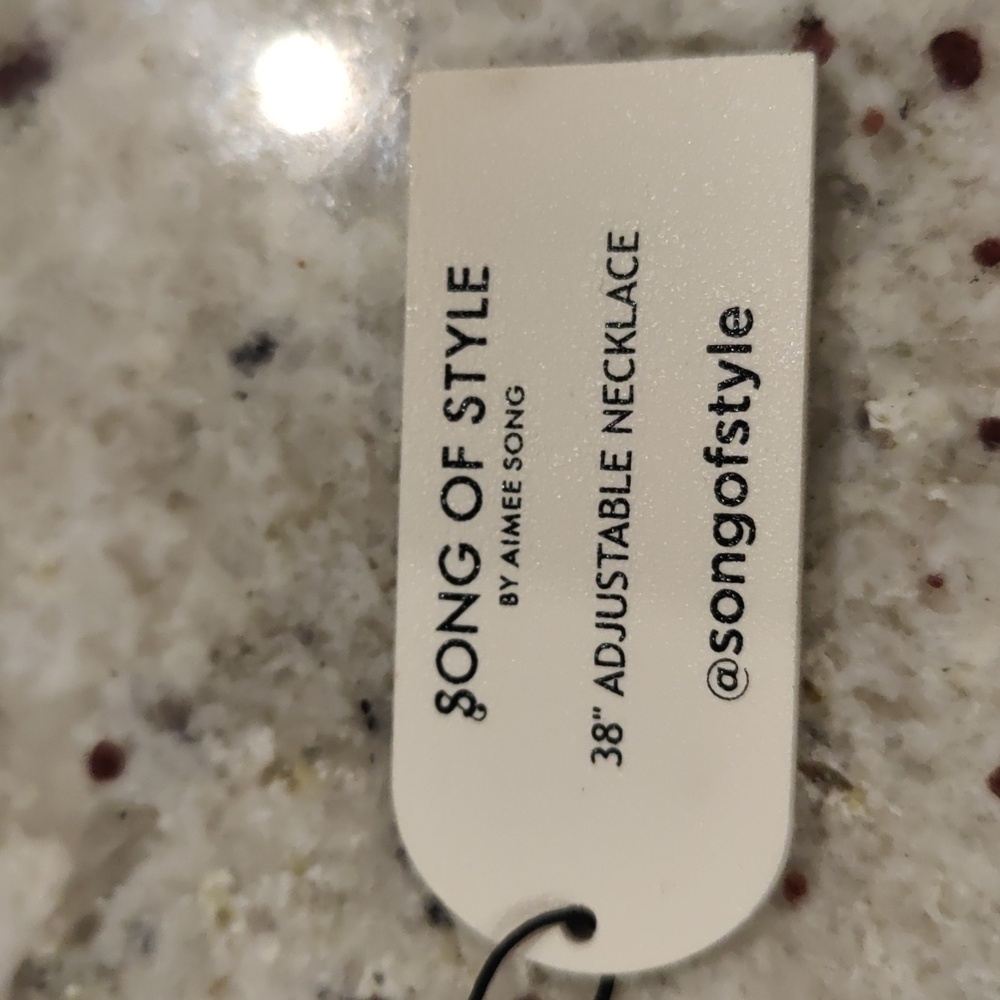 New!Song of Style Chucky Necklace By Aimee Song 38"Adjustable Nickel Free - Picture 4 of 7